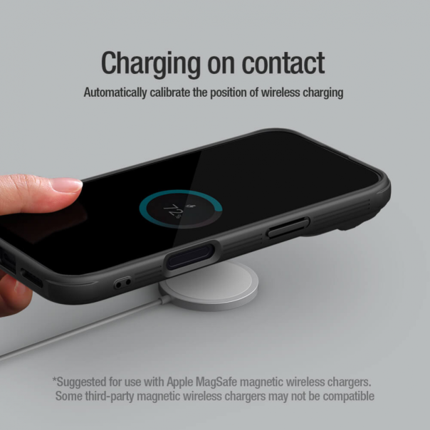 Maska za iPhone 16 Pro 6.3 Nillkin CamShield Prop Magnetic crna - 216326