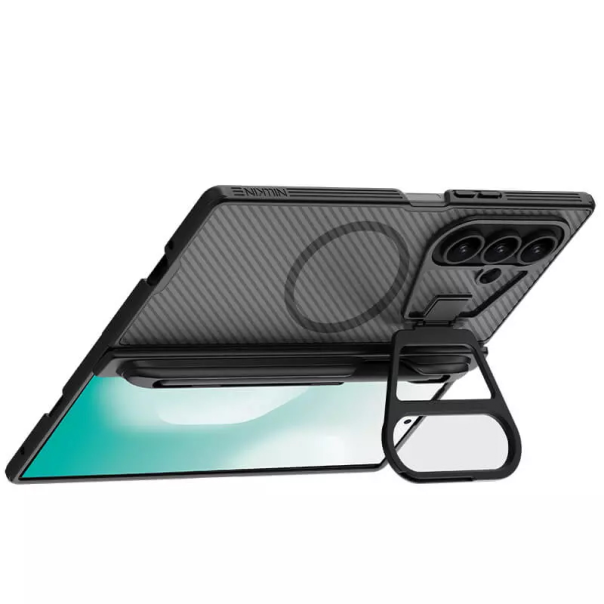 Maska za Samsung F966B Galaxy Z Fold 7 crna (with pen) Nillkin CamShield Prop Magnetic - 223466