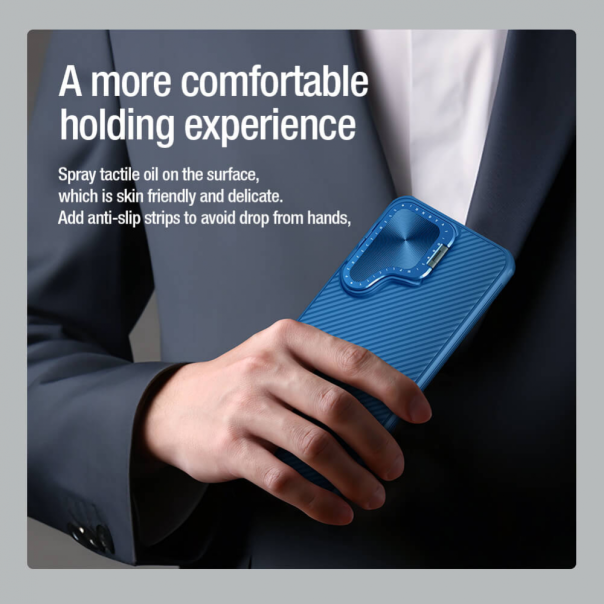 Maska za Samsung Galaxy S24 Nillkin CamShield Prop Magnetic plava - 212097