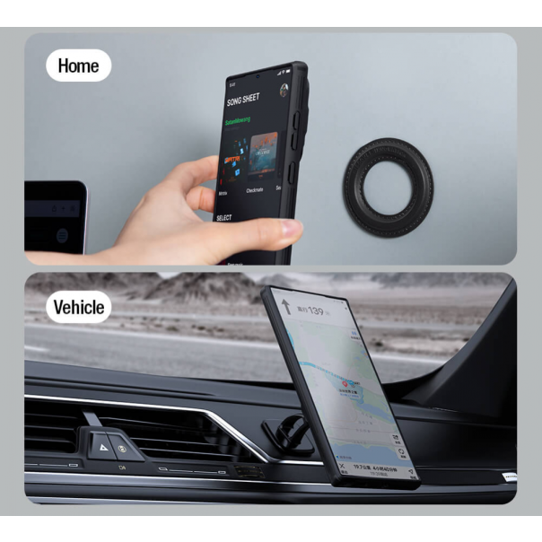 Maska za Samsung Galaxy S24 Ultra Nillkin CamShield Prop Magnetic zelena - 212102