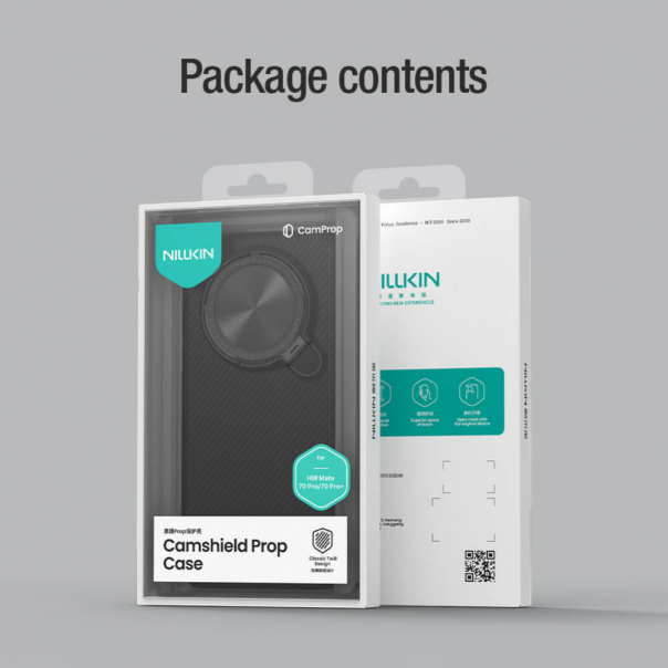 Torbica Nillkin CamShield Prop za Huawei Mate 70 Pro/70 Pro Plus crna - 218812