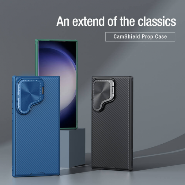 Maska za Samsung Galaxy S24 Ultra Nillkin CamShield Prop crna - 212105