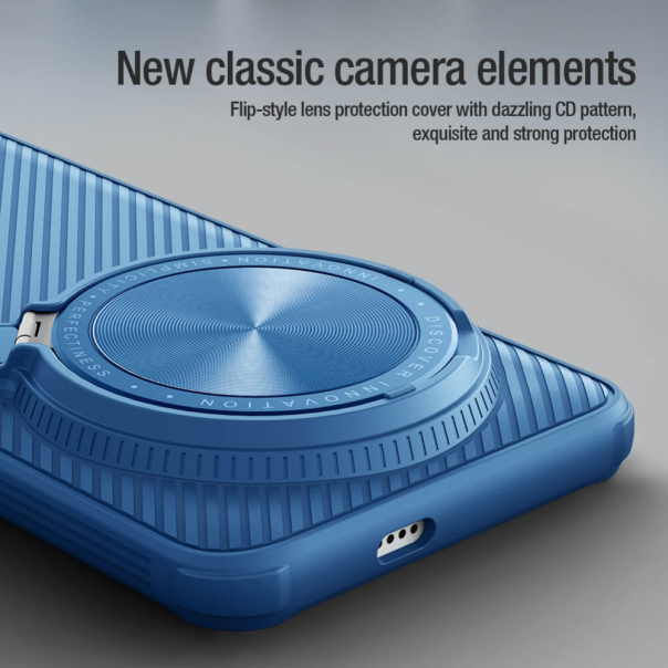 Maska za Xiaomi 14 Ultra Nillkin CamShield Prop zelena - 214107