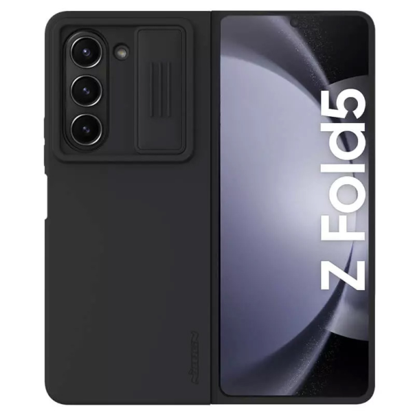 Maska za Samsung Galaxy Z Fold 5 Nillkin CamShield Silky crna - 209514