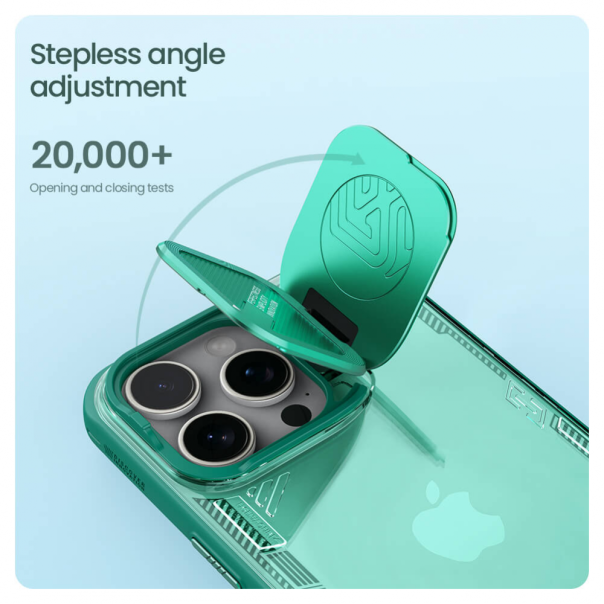 Maska za iPhone 16 Pro Max 6.9 Nillkin Ice blade Prop zelena - 216330-1