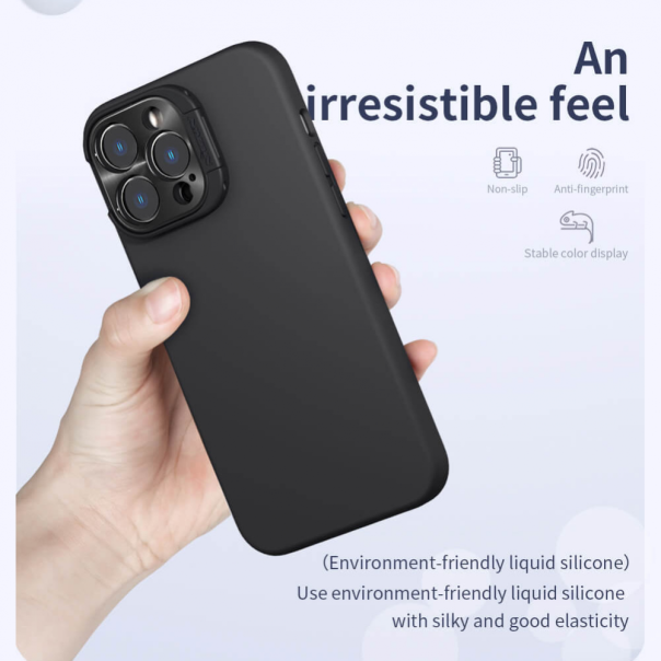 Maska za iPhone 14 Pro 6.1 Nillkin Lens Wing Magnetic ljubičasta - 206165