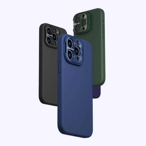 Maska za iPhone 14 Pro 6.1 Nillkin Lens Wing Magnetic zelena - 206167