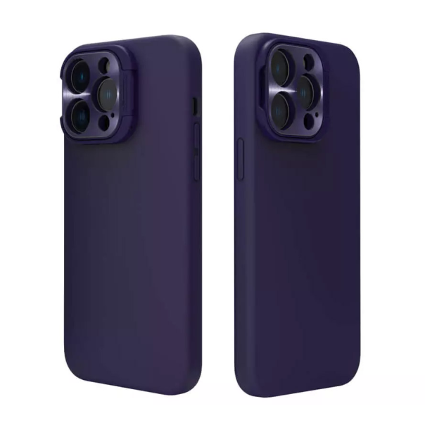 Maska za iPhone 14 Pro Max 6.7 Nillkin Lens Wing Magnetic ljubičasta - 205941