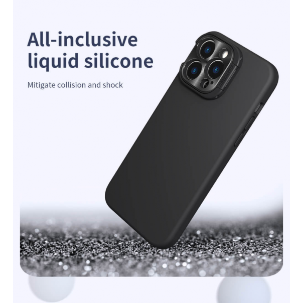 Maska za iPhone 14 Pro Max 6.7 Nillkin Lens Wing Magnetic ljubičasta - 205941