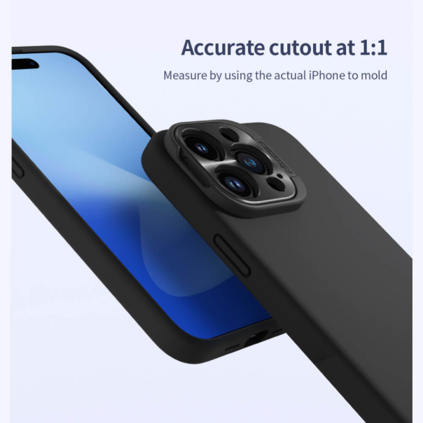 Maska za iPhone 15 Pro Max 6.7 Nillkin Lens Wing Magnetic ljubičasta - 212114-1