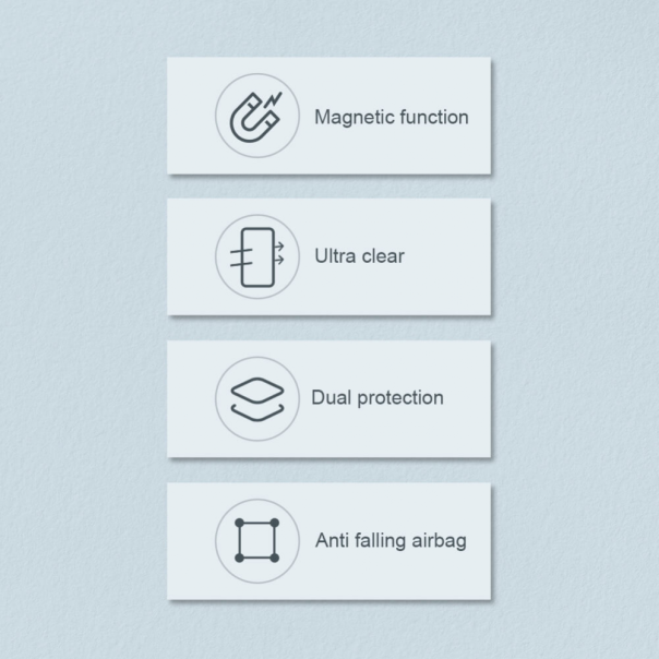 Maska za iPhone 15 Plus 6.7 Nillkin Nature Pro Magnetic plava - 209518