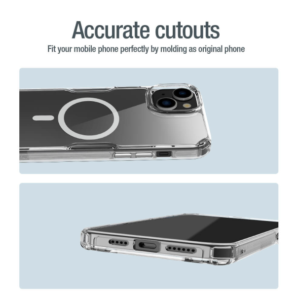 Maska za iPhone 15 Pro 6.1 Nillkin Nature Pro Magnetic plava - 209901