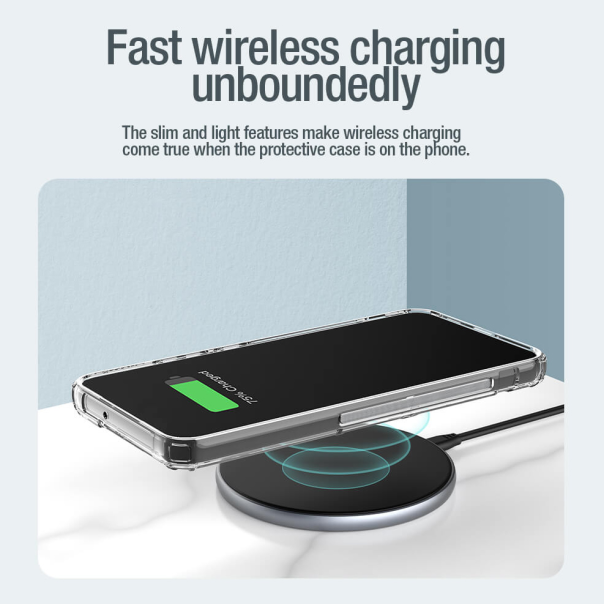 Maska za iPhone 15 Pro 6.1 Nillkin Nature Pro Magnetic plava - 209901