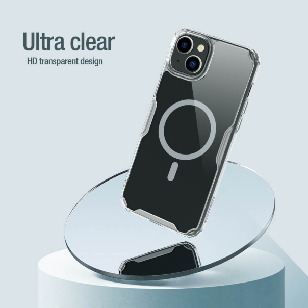 Maska za iPhone 15 Pro 6.1 transparent Nillkin Nature Pro Magnetic - 209902