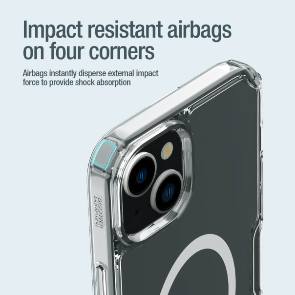 Maska za iPhone 15 Pro 6.1 transparent Nillkin Nature Pro Magnetic - 209902