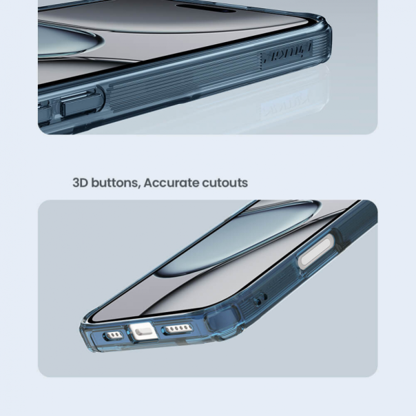 Maska za iPhone 16 Pro Max 6.9 Nillkin Nature Pro Magnetic plava - 216343