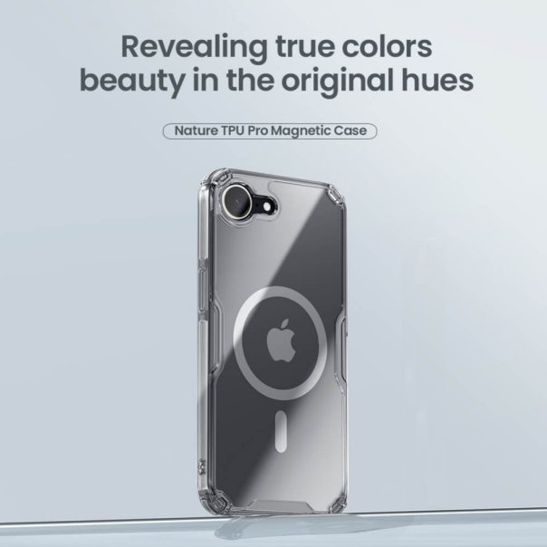 Torbica Nillkin Nature Pro Magnetic za iPhone 16e 6.1 transparent - 220951