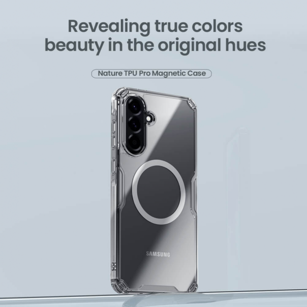 Maska za Samsung Galaxy A56 5G transparent Nillkin Nature Pro Magnetic - 221436