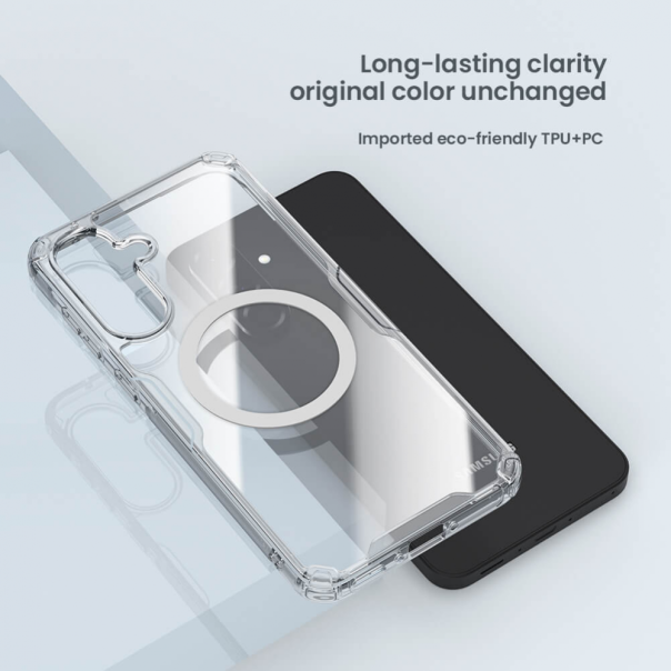 Maska za Samsung Galaxy A56 5G transparent Nillkin Nature Pro Magnetic - 221436