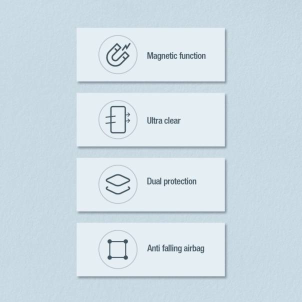 Torbica Nillkin Nature Pro Magnetic za Samsung S926B Galaxy S24 Plus transparent - 212118