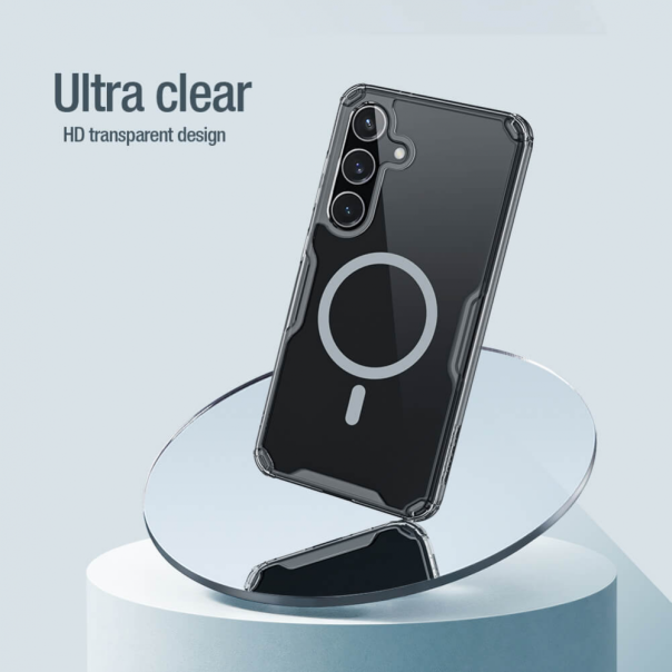 Maska za Samsung Galaxy S24 transparent Nillkin Nature Pro Magnetic - 212117