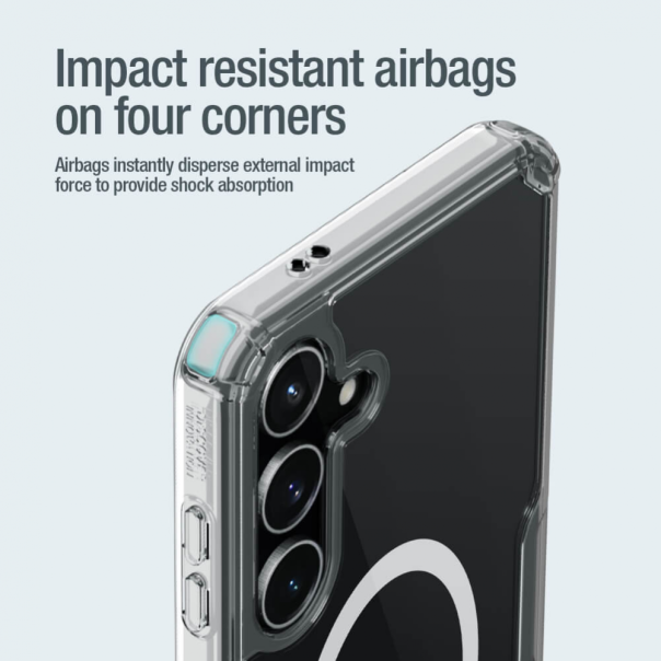 Maska za Samsung Galaxy S24 transparent Nillkin Nature Pro Magnetic - 212117