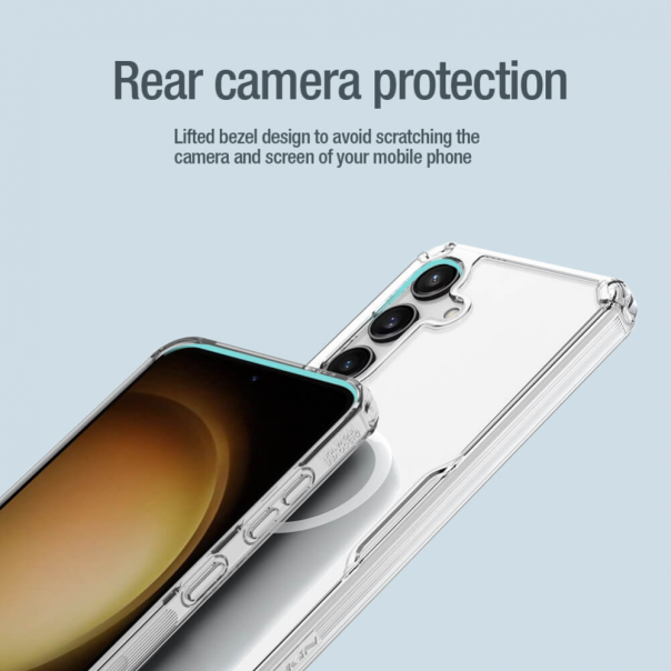 Maska za Samsung Galaxy S24 transparent Nillkin Nature Pro Magnetic - 212117