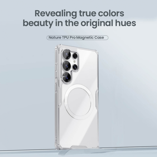 Torbica Nillkin Nature Pro Magnetic za Samsung S938B Galaxy S25 Ultra transparent - 220105