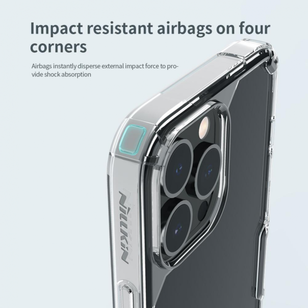 Maska za iPhone 13 Pro 6.1 transparent Nillkin Nature Pro - 96019