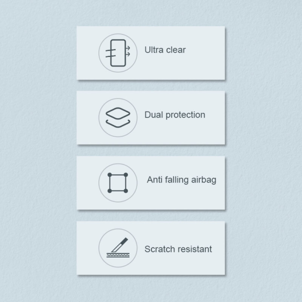 Maska za iPhone 15 Plus 6.7 Nillkin Nature Pro plava - 209521