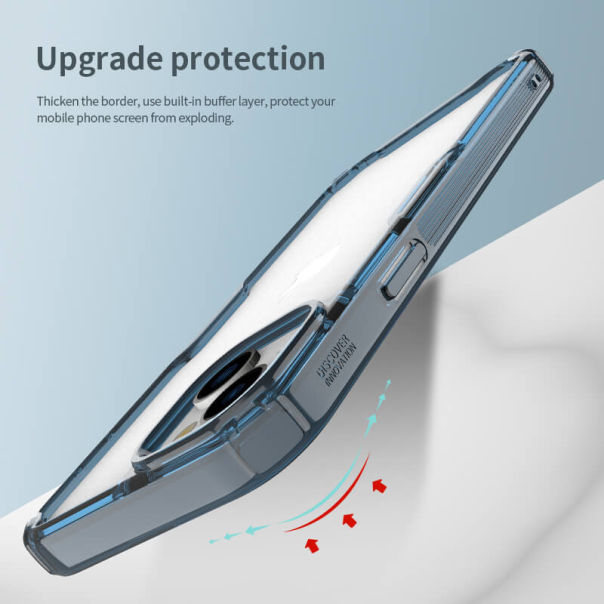 Maska za iPhone 15 Plus 6.7 Nillkin Nature Pro plava - 209521