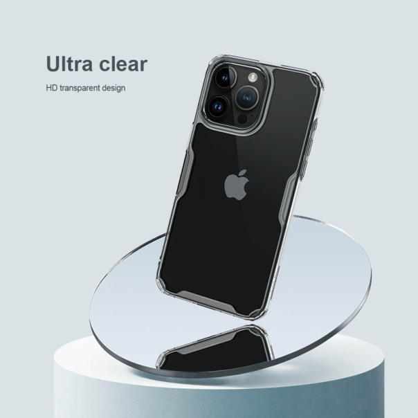 Maska za iPhone 15 Pro Max 6.7 transparent Nillkin Nature Pro - 209525