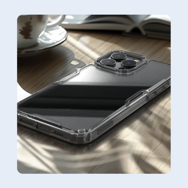 Maska za iPhone 16 Pro Max 6.9 transparent Nillkin Nature Pro - 216352