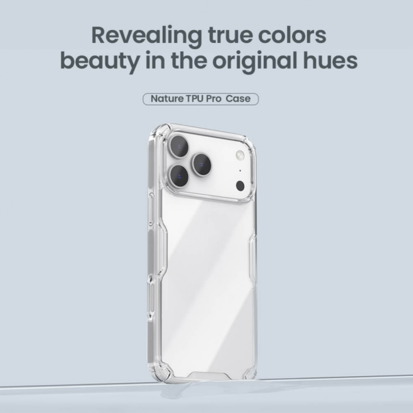 Maska za iPhone 17 Pro 63 Nillkin Nature Pro crna - 223894