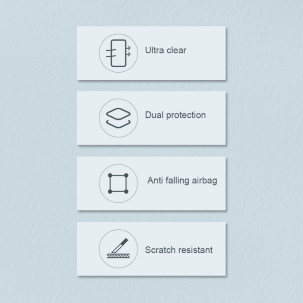 Maska za Samsung Galaxy A54 5G transparent Nillkin Nature Pro - 206720