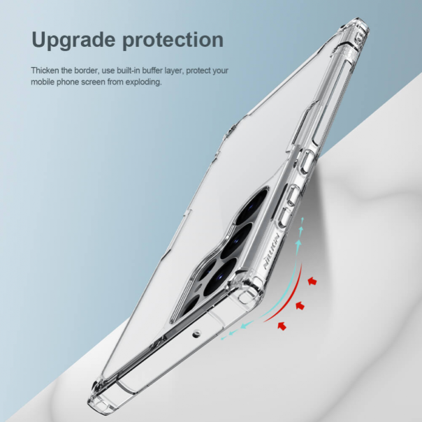 Torbica Nillkin Nature Pro za Samsung S918B Galaxy S23 Ultra transparent - 205719