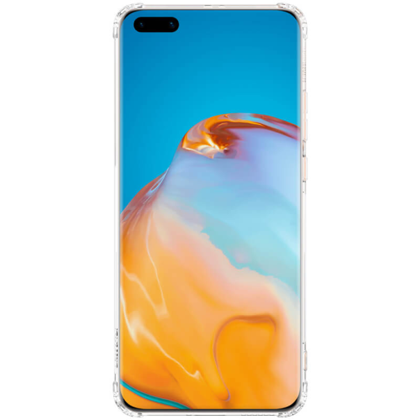 Maska za Huawei P40 Pro Nillkin Nature bela - 80729-1