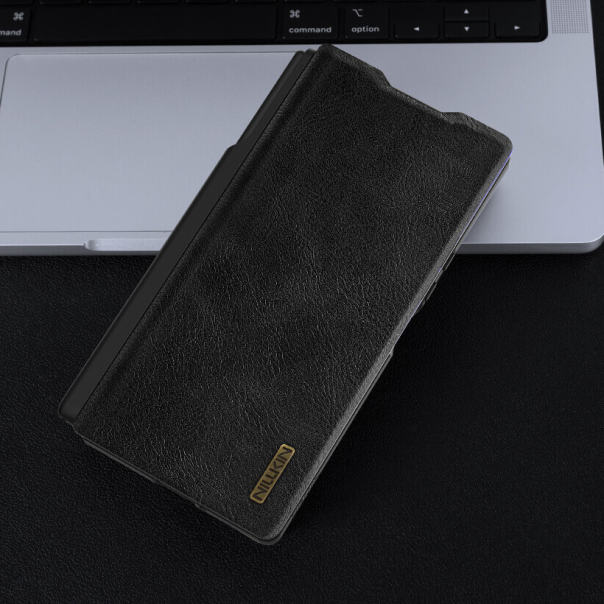 Maska za Samsung F966B Galaxy Z Fold 7 crna (with pen) Nillkin Qin Pro Leather - 222967-1