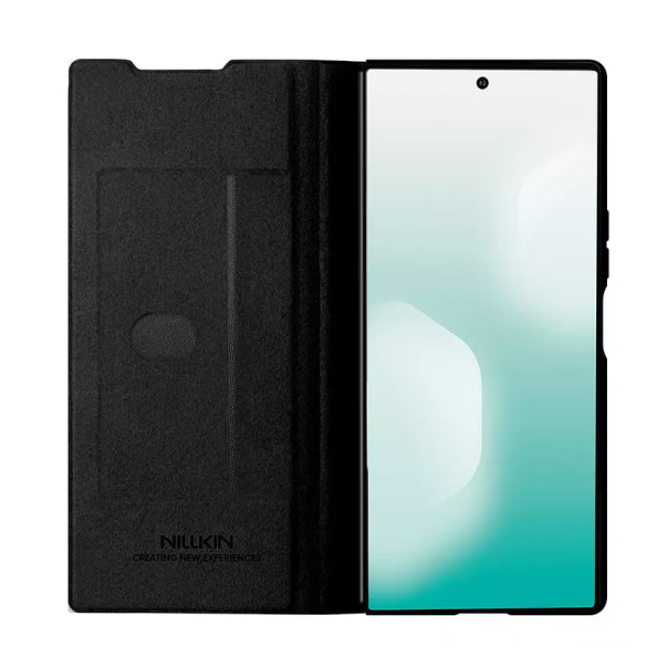 Maska za Samsung F966B Galaxy Z Fold 7 crna (with pen) Nillkin Qin Pro Leather - 222967-1