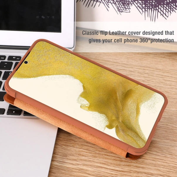 Torbica Nillkin Qin Pro Leather za Samsung S916B Galaxy S23 Plus crvena - 205951