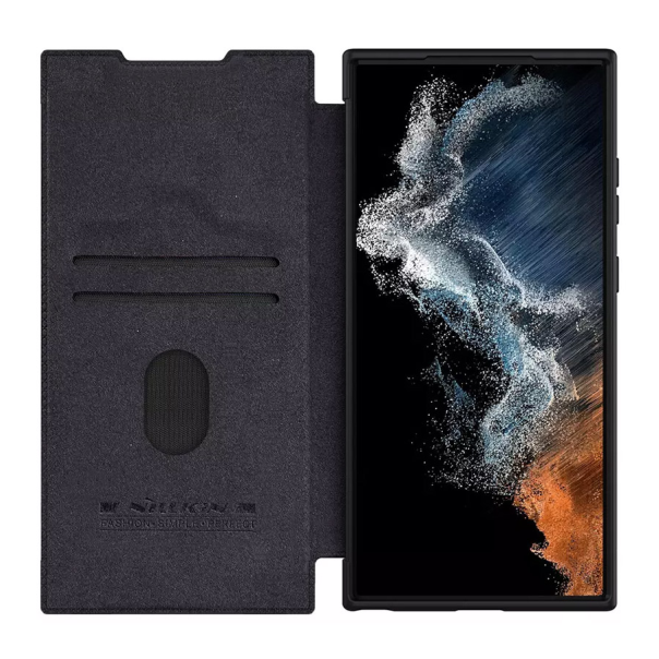 Torbica Nillkin Qin Pro Leather za Samsung S918B Galaxy S23 Ultra crna - 205952