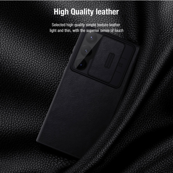 Torbica Nillkin Qin Pro Leather za Samsung S918B Galaxy S23 Ultra crna - 205952