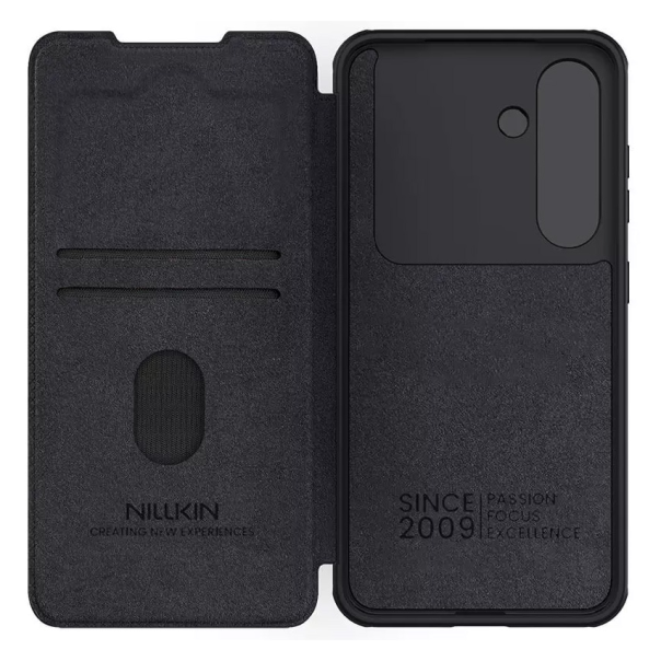 Torbica Nillkin Qin Pro Leather za Samsung S936B Galaxy S25 Plus crna - 218814