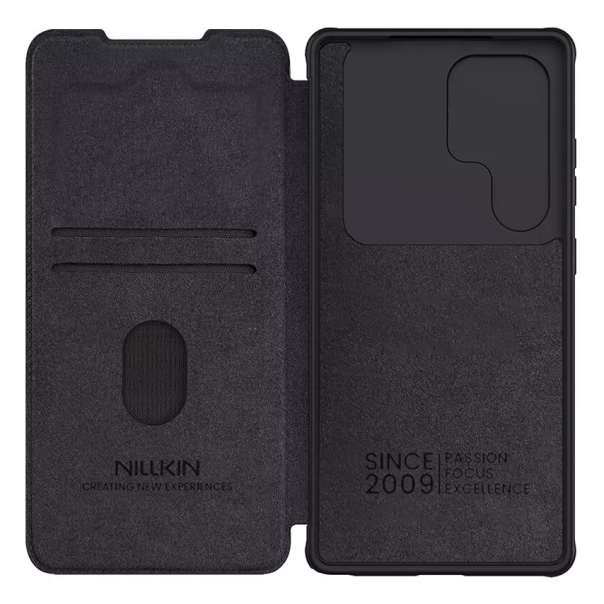 Torbica Nillkin Qin Pro Leather za Samsung S938B Galaxy S25 Ultra crna - 43513