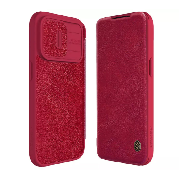 Torbica Nillkin Qin Pro za iPhone 15 Pro 6.1 crvena - 209907-1