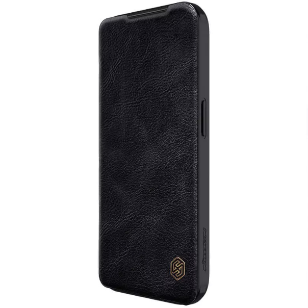 Maska za iPhone 15 Pro Max 6.7 Nillkin Qin Pro crna - 210150