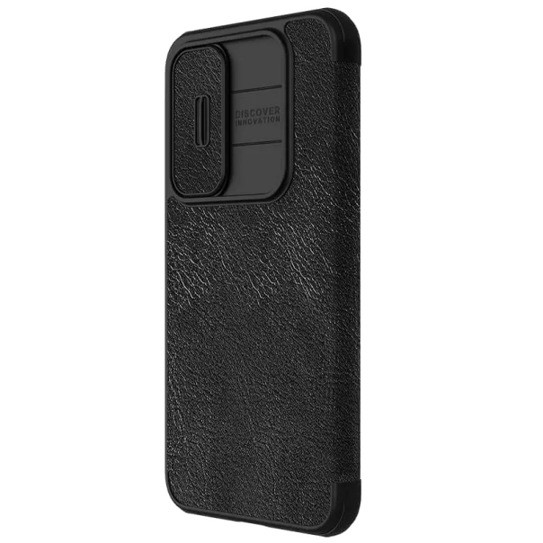 Maska za Samsung A55 5G/ A556B na preklop Nillkin Qin Pro crna - 213059