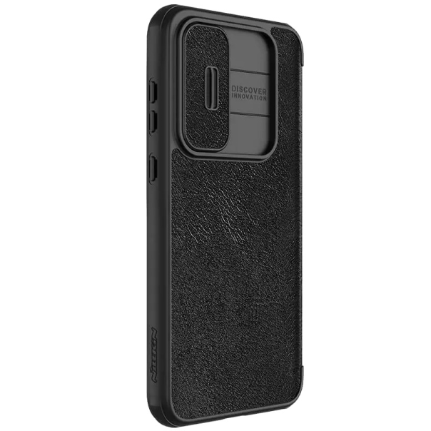 Maska za Samsung A55 5G/ A556B na preklop Nillkin Qin Pro crna - 213059