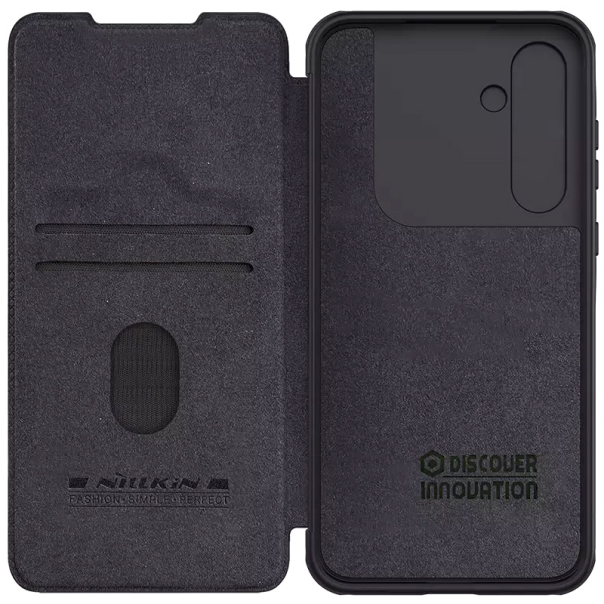 Maska za Samsung A55 5G/ A556B na preklop Nillkin Qin Pro crna - 213059