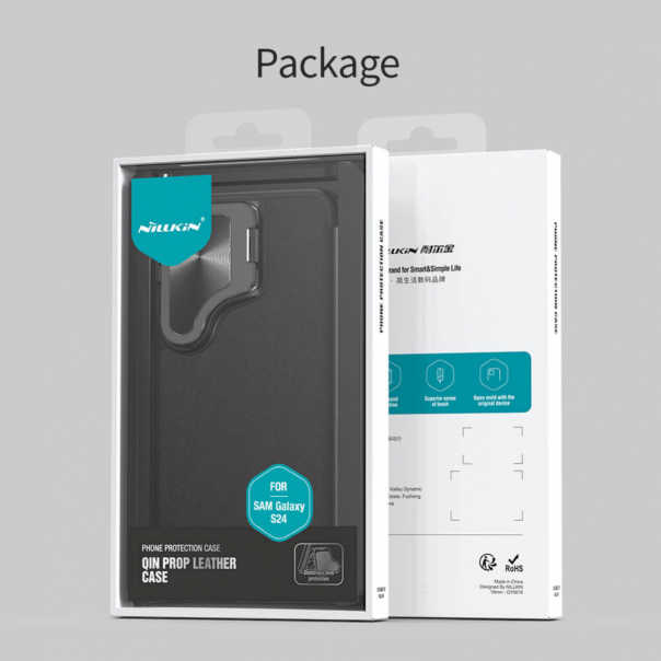 Torbica Nillkin Qin Prop za Samsung S921B Galaxy S24 crna - 213613